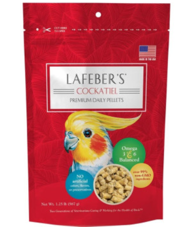 LAFEBER® COCKATIEL PELLETS 1.25 LB 062-81540