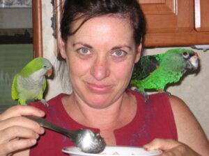 that was the night before he flew away, i was making them oatmeal