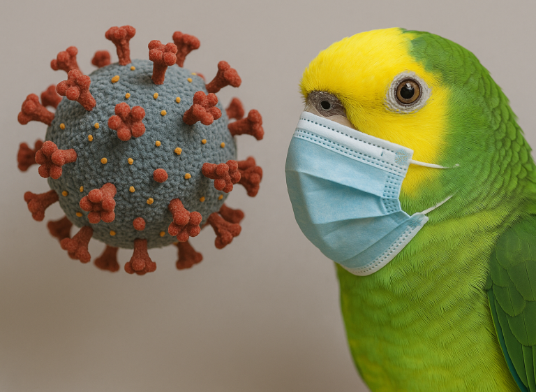 amazone avec un masque