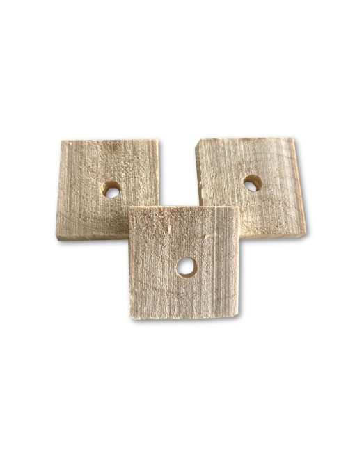 PS-10 petits carrés de bois (S-M-L)