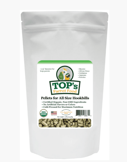 TOP's all size parrot pellets (10LB)