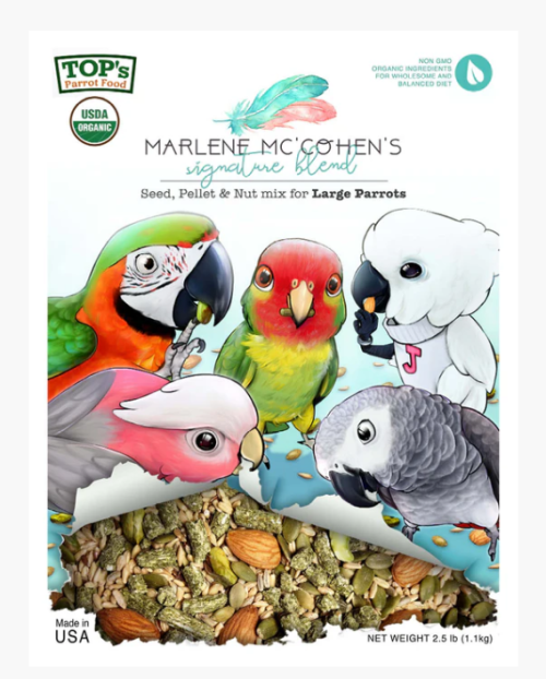 TOP's Marlene Mc'Cohen Signature blend large parrot (2.5LB)