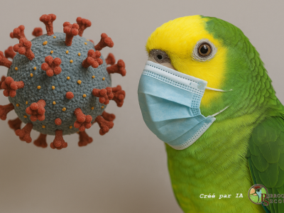 amazone avec un masque