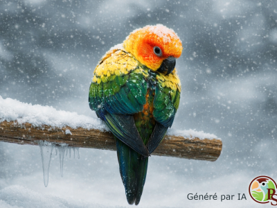 conure réaliste hiver horizontal